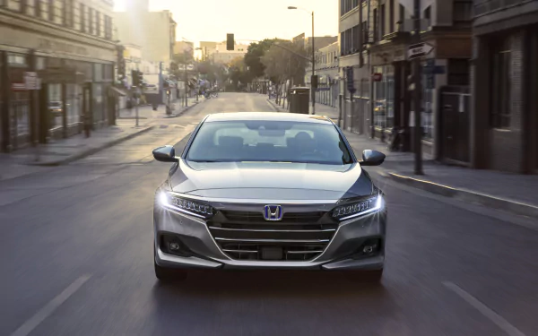 compact car silver car car Honda vehicle Honda Accord HD Desktop Wallpaper | Background Image