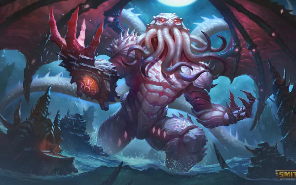 Cthulhu (Smite) video game Smite HD Desktop Wallpaper | Background Image