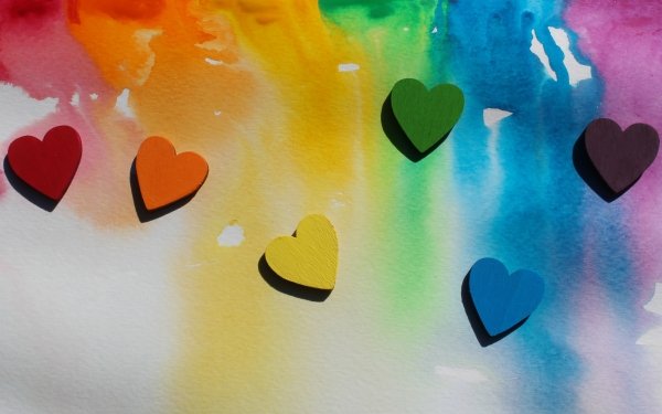 Artistic Heart Colorful HD Wallpaper | Background Image