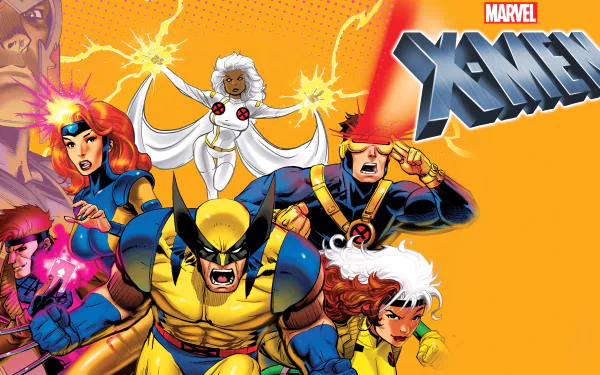 mutant Wolverine Magneto (Marvel Comics) Cyclops (Marvel Comics) Gambit (Marvel Comics) Storm (Marvel Comics) Jean Grey Rogue (Marvel Comics) TV Show X-Men HD Desktop Wallpaper | Background Image