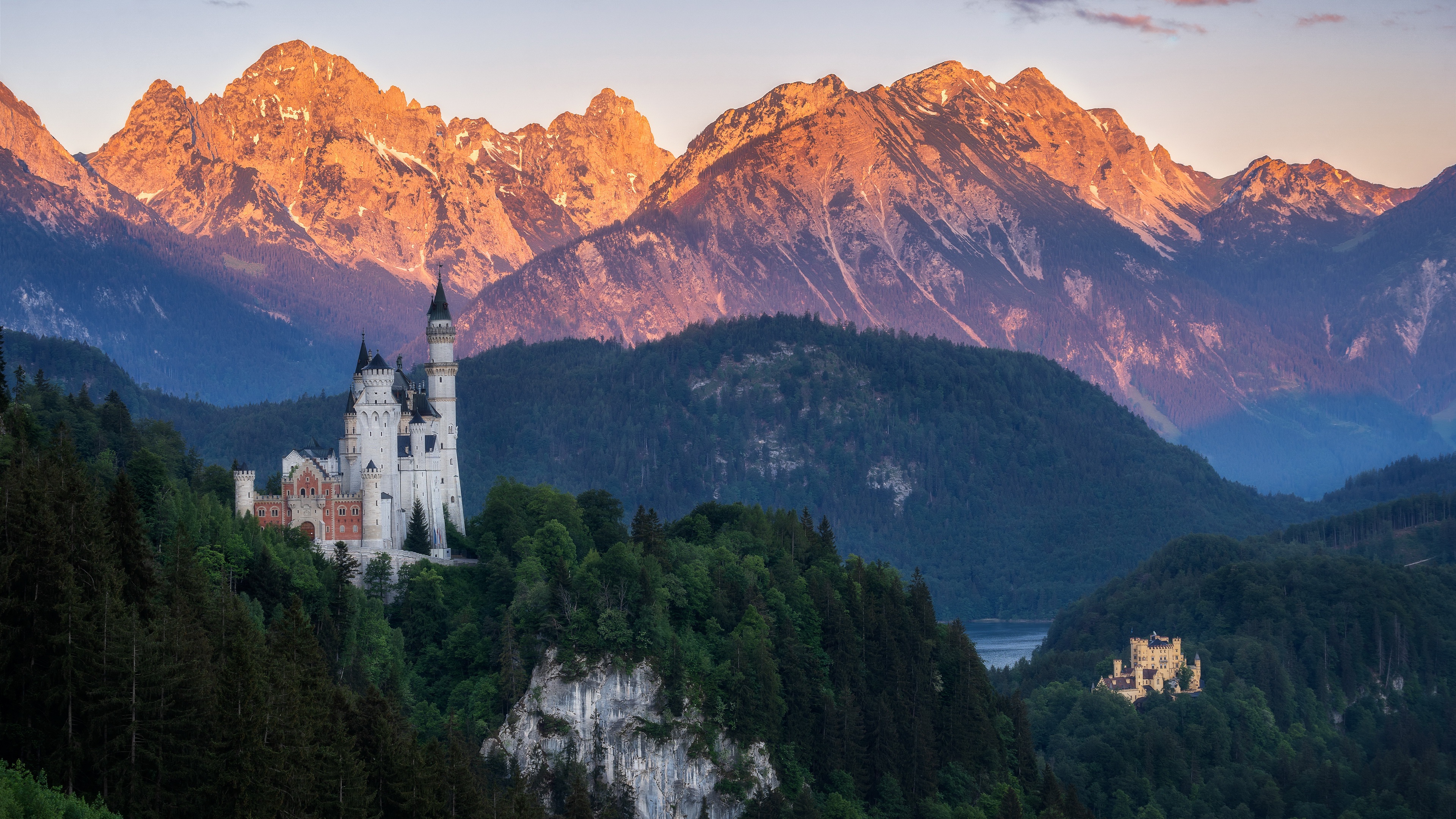 Neuschwanstein Castle Germany 4k Wallpaper