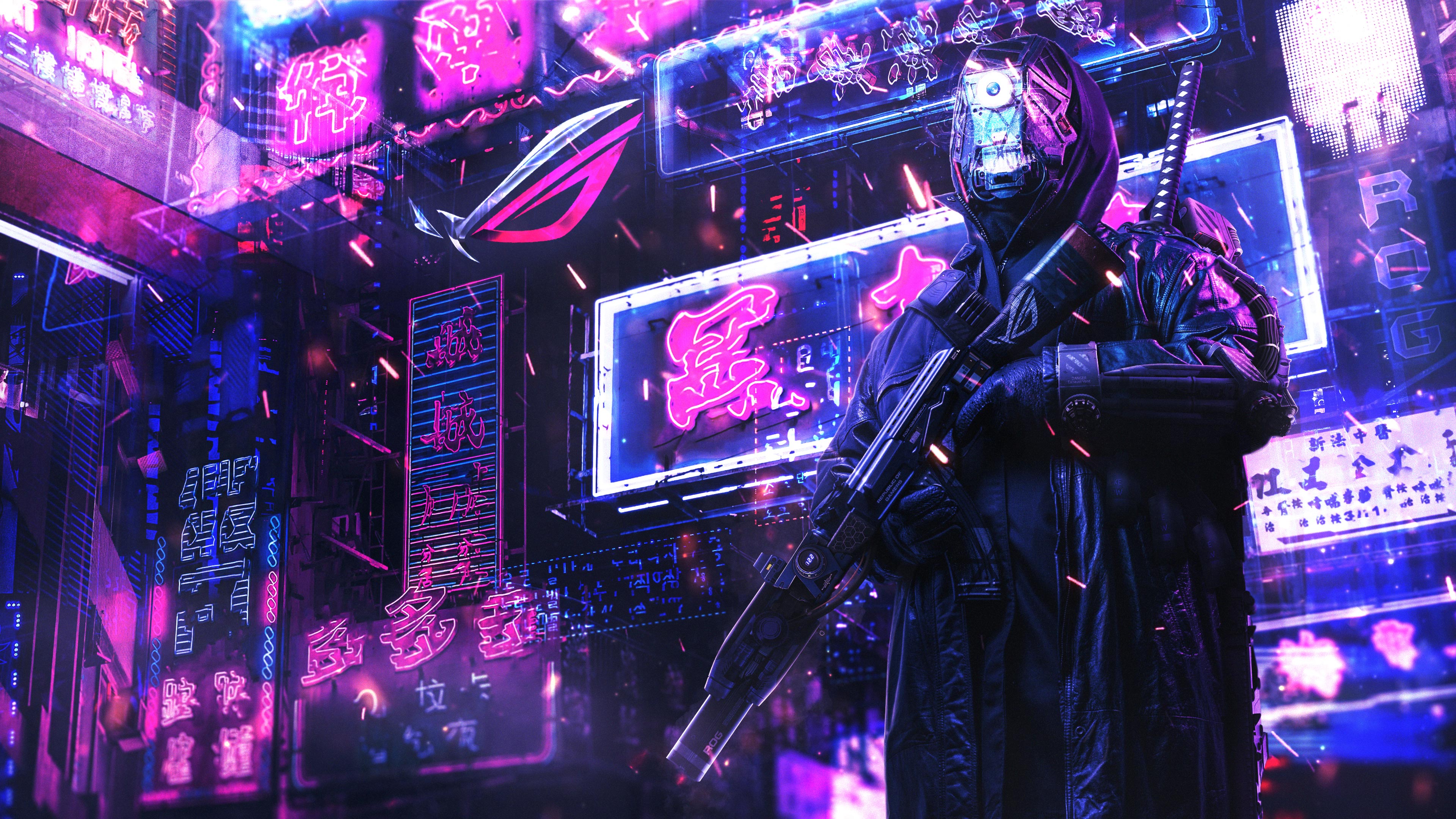 Download Cyberpunk Wallpaper