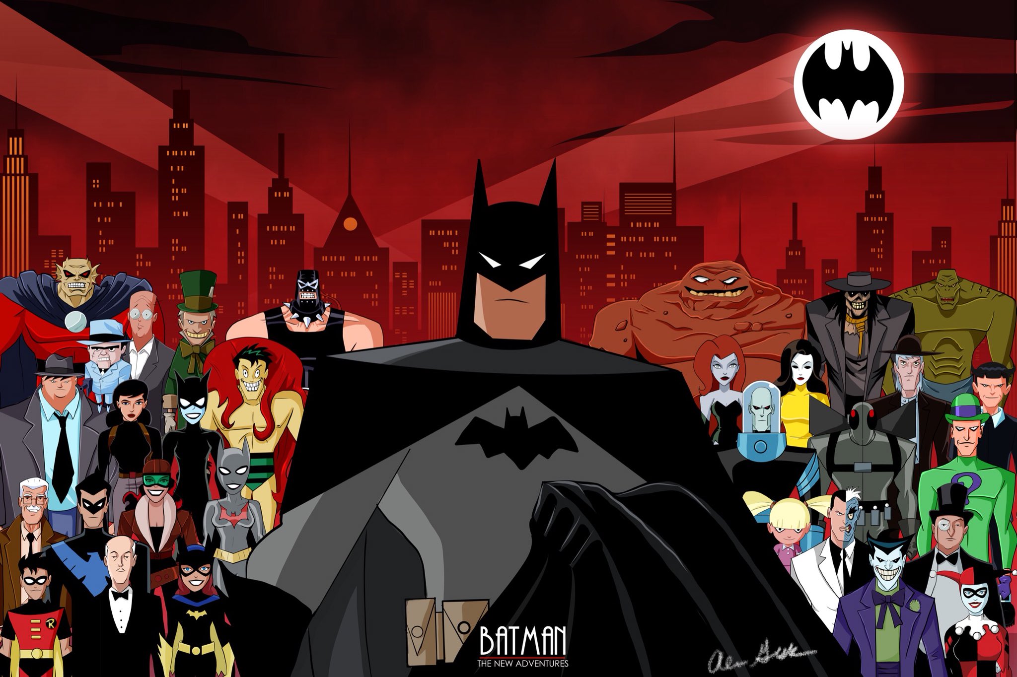 TV Show The New Batman Adventures HD Wallpaper | Background Image