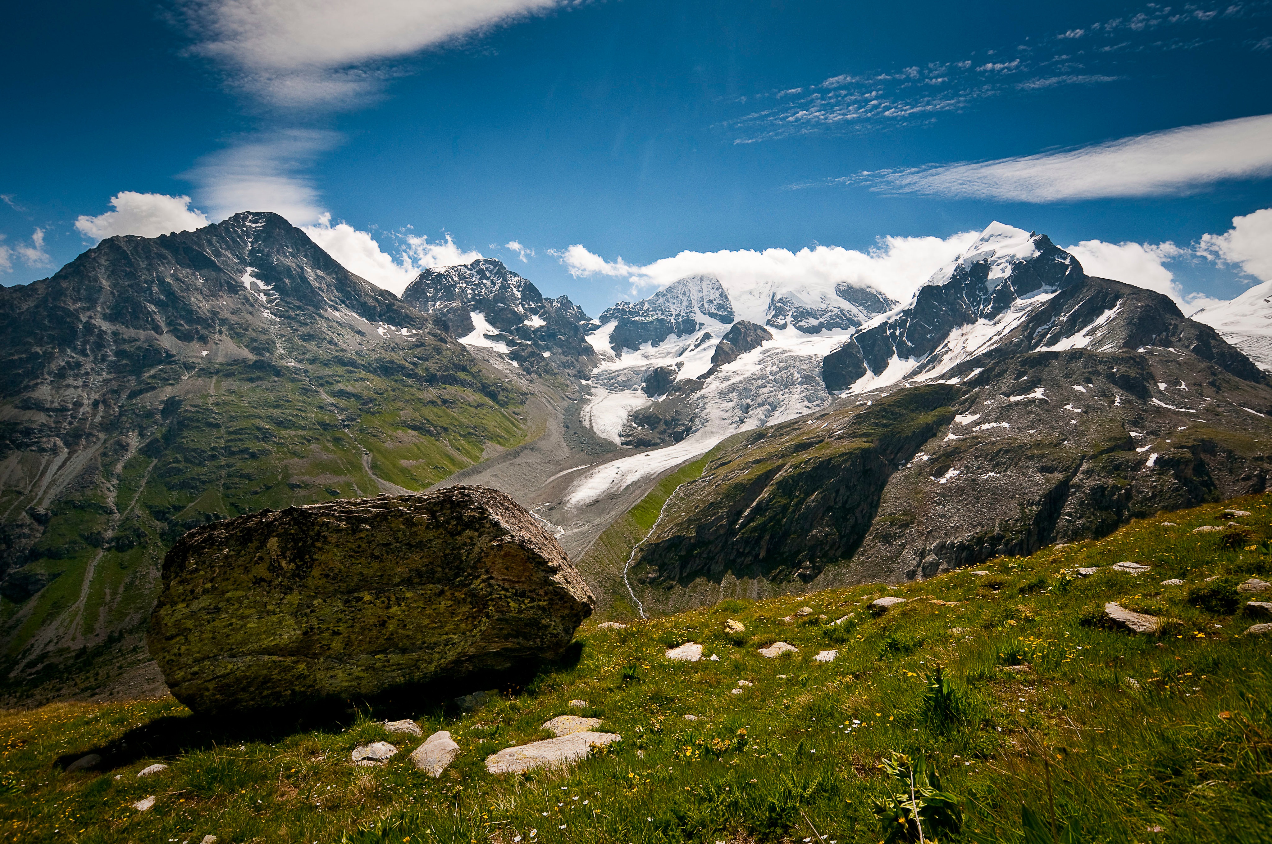 Earth Alps Mountain HD Wallpaper | Background Image