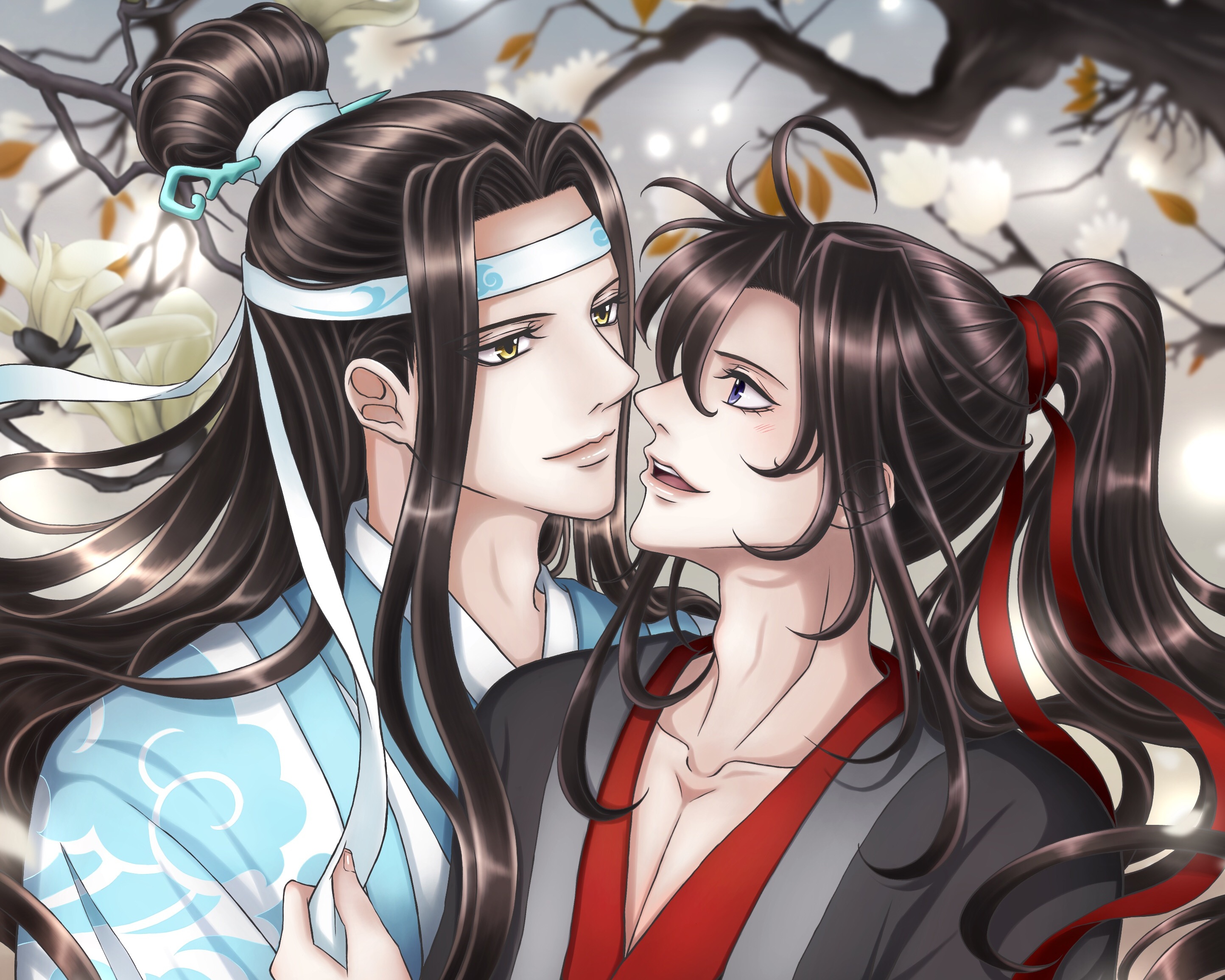 Download Mo Dao Zu Shi Wangxian Lovers Wallpaper