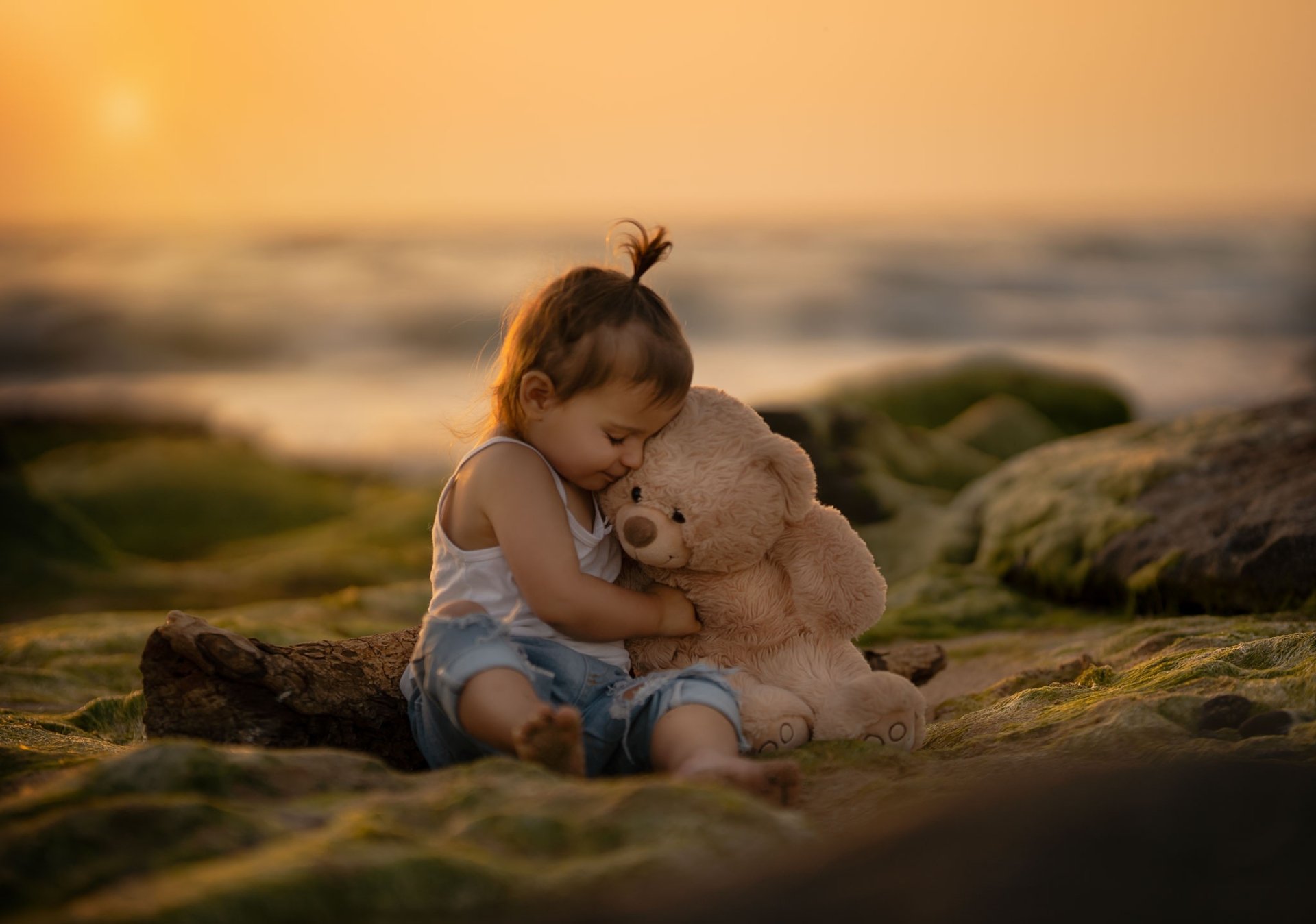 cute baby with teddy pics