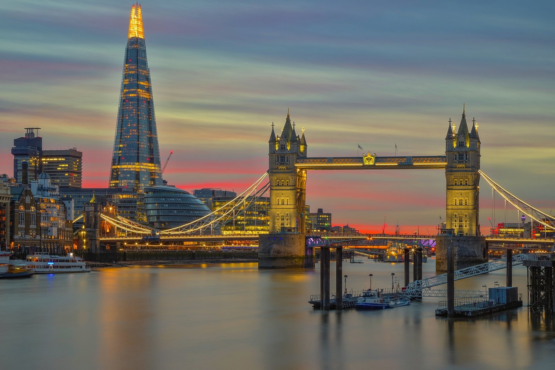 Download Tower London England Man Made Tower Bridge HD Wallpaper