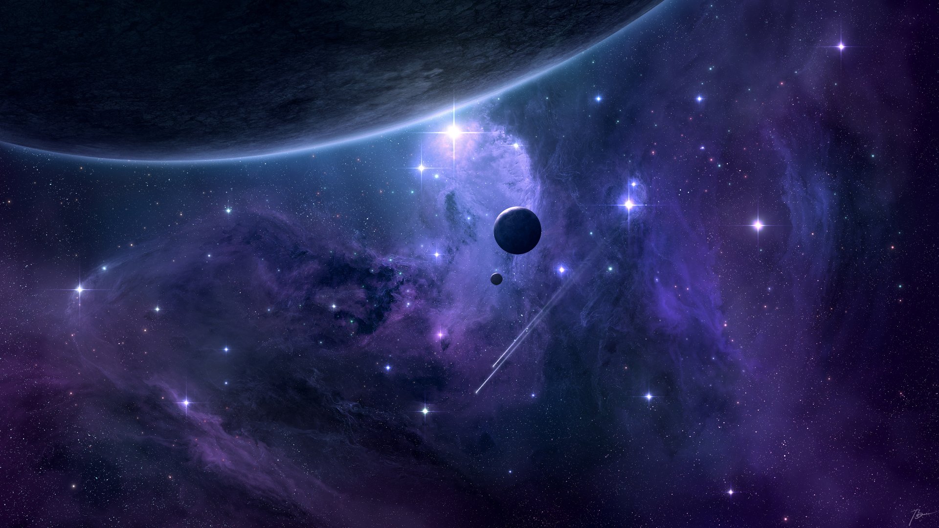 4K Ultra HD Sci-Fi Planet: Cosmic Frontier in Stunning Detail by Josef ...