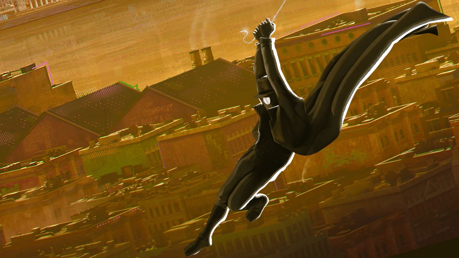 Download Spider-Man Noir Movie Spider-Man: Into The Spider-Verse HD Wallpaper