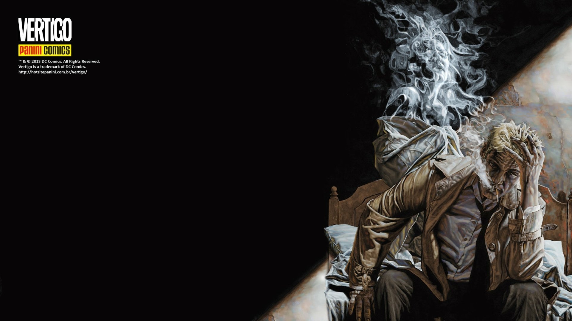 Download John Constantine Comic Hellblazer HD Wallpaper