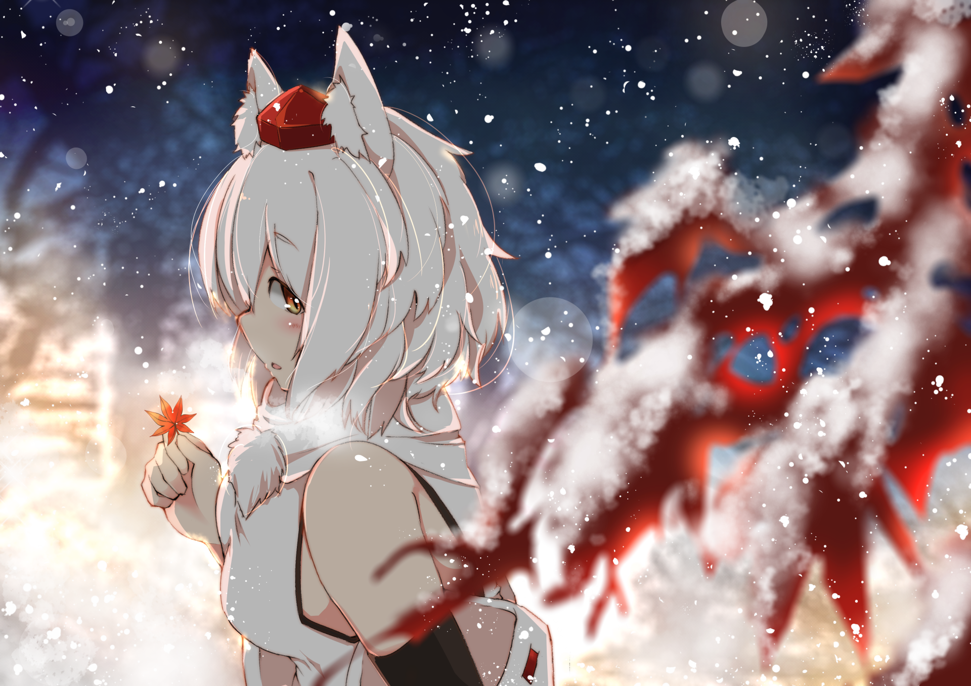Download Momiji Inubashiri Anime Touhou 4k Ultra HD Wallpaper by 崩壊