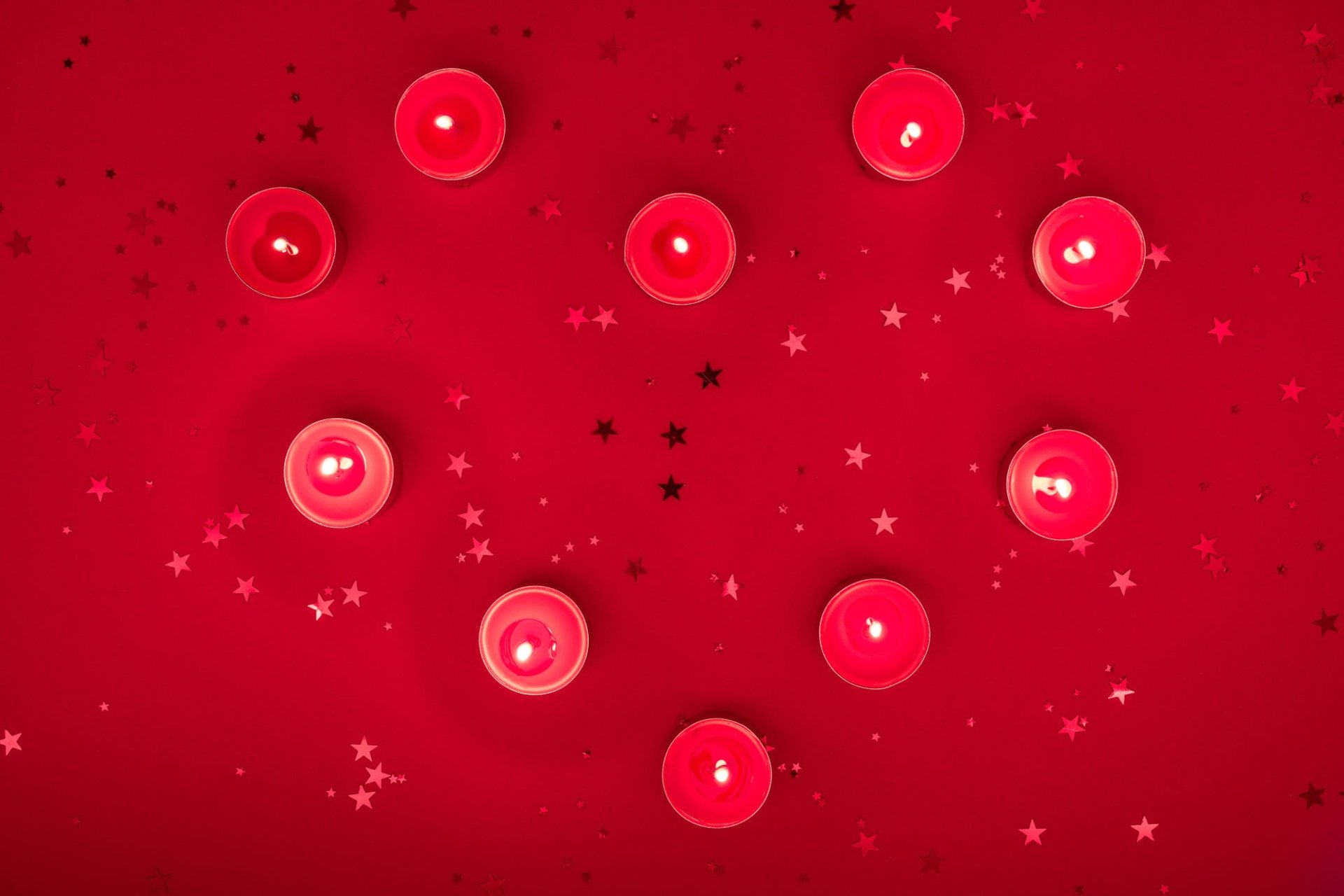 Download Heart-shaped Photography Candle HD Wallpaper