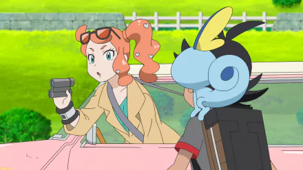 Sobble (Pokémon) Goh (Pokémon) Sonia (Pokémon) Anime Pokemon HD Desktop Wallpaper | Background Image