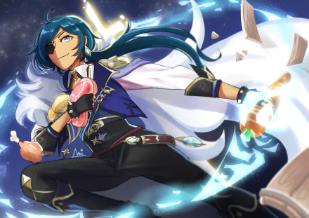 Kaeya (Genshin Impact) video game Genshin Impact HD Desktop Wallpaper | Background Image