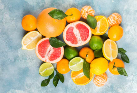 grapefruit lemon lime orange (Fruit) mandarin food fruit HD Desktop Wallpaper | Background Image