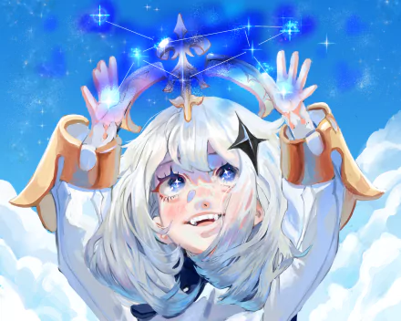 Paimon (Genshin Impact) video game Genshin Impact HD Desktop Wallpaper | Background Image