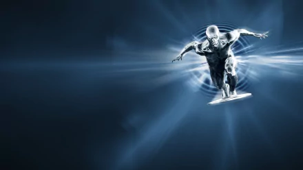 Silver Surfer movie Fantastic 4: Rise of the Silver Surfer HD Desktop Wallpaper | Background Image