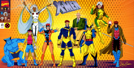 Hank McCoy Jubilee (Marvel Comics) Logan James Howlett Wolverine Charles Xavier Beast (Marvel Comics) Rogue (Marvel Comics) Jean Grey Gambit (Marvel Comics) Cyclops (Marvel Comics) Storm (Marvel Comics) TV Show X-Men HD Desktop Wallpaper | Background Image