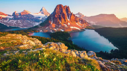 Canada british columbia nature mountain HD Desktop Wallpaper | Background Image