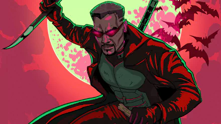 Blade (Marvel Comics) Comic blade HD Desktop Wallpaper | Background Image