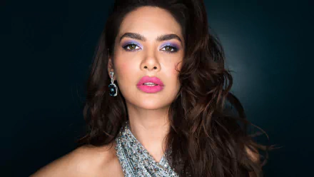 Bollywood actress brunette hair face model Celebrity Esha Gupta HD Desktop Wallpaper | Background Image