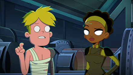 blonde Nightfall (Final Space) Gary Goodspeed TV Show Final Space HD Desktop Wallpaper | Background Image