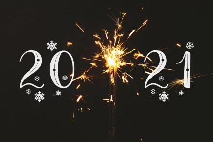 holiday New Year 2021 HD Desktop Wallpaper | Background Image