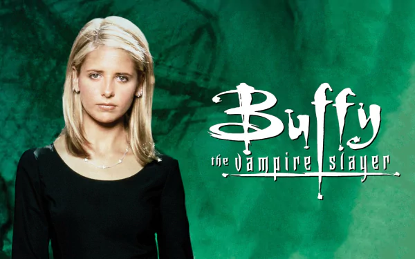 Sarah Michelle Gellar Buffy Summers TV Show Buffy the Vampire Slayer HD Desktop Wallpaper | Background Image