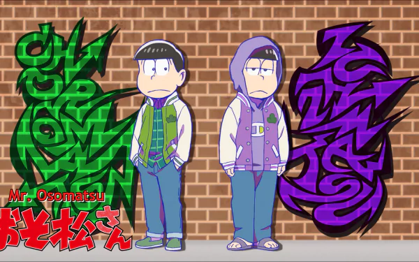 Ichimatsu Matsuno Choromatsu Matsuno Anime Osomatsu-san Osomatsu-san HD Desktop Wallpaper | Background Image