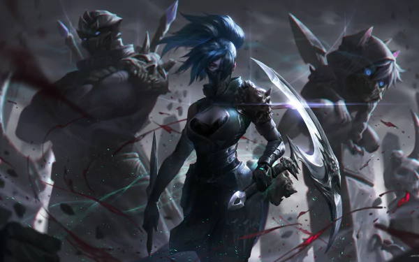  Ghost Hunter Akali by mist XG