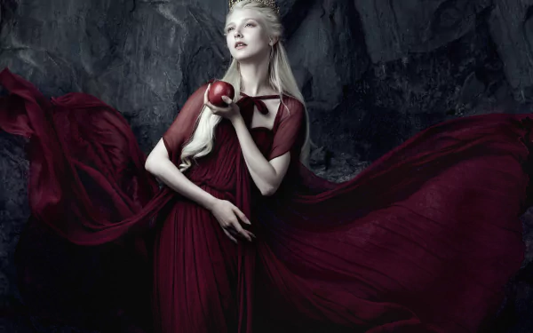 Maria Amanda princess dress crown apple mood style woman cosplay HD Desktop Wallpaper | Background Image