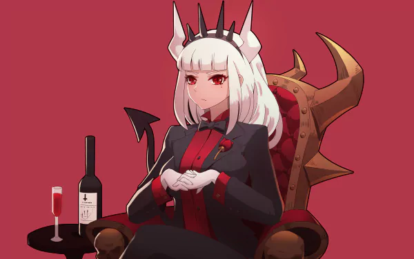 Lucifer (Helltaker) video game Helltaker HD Desktop Wallpaper | Background Image