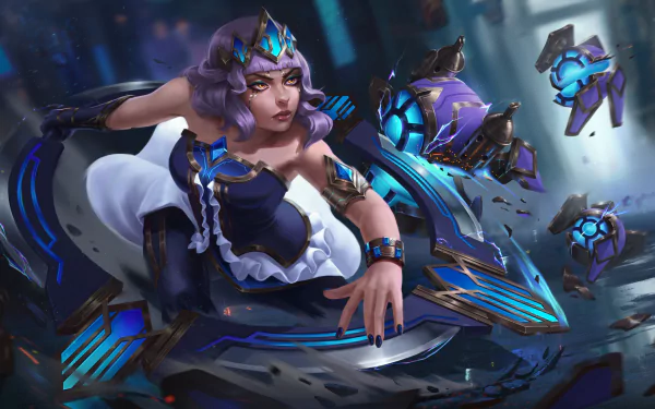  Qiyana Hextech by Nicolas Aucher-fargue