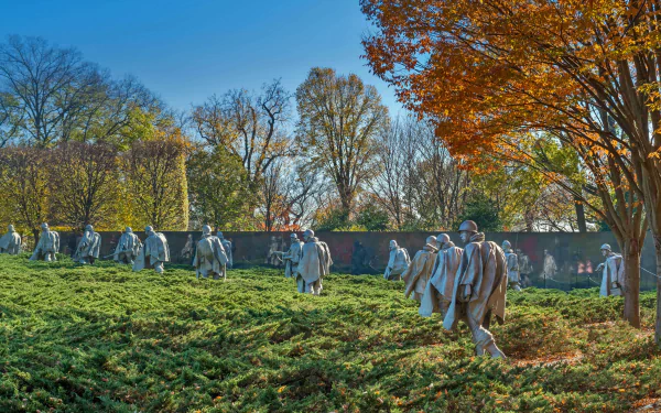 Korean war veterans memorial