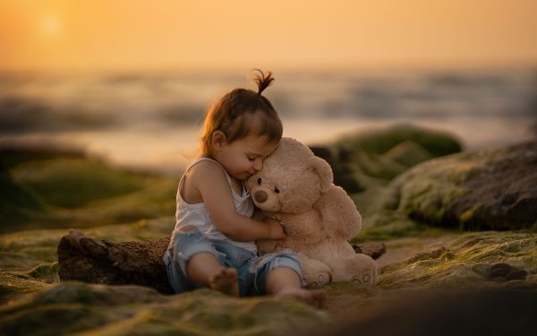 Photography Baby Teddy Bear Child HD Wallpaper | Background Image