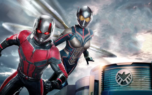 Hope Van Dyne Scott Lang Wasp (Marvel Comics) Ant-Man movie Ant-Man and the Wasp HD Desktop Wallpaper | Background Image
