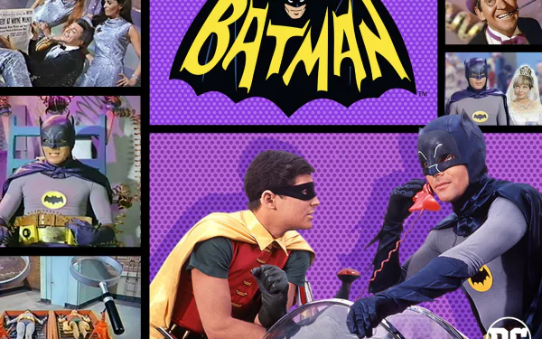 Burt Ward Dick Grayson Robin (DC Comics) Adam West Bruce Wayne Batman (1960 TV Show) TV Show Batman HD Desktop Wallpaper | Background Image