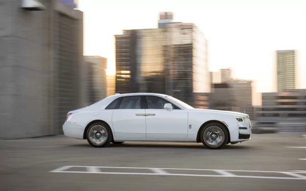 white car car Rolls-Royce vehicle Rolls-Royce Ghost HD Desktop Wallpaper | Background Image