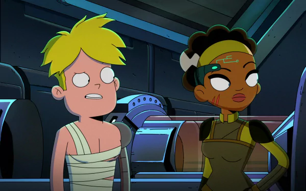 blonde Nightfall (Final Space) Gary Goodspeed TV Show Final Space HD Desktop Wallpaper | Background Image