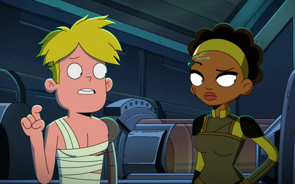 blonde Nightfall (Final Space) Gary Goodspeed TV Show Final Space HD Desktop Wallpaper | Background Image