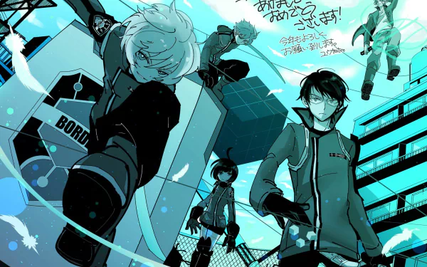 Anime World Trigger HD Desktop Wallpaper | Background Image