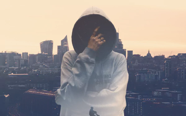  Cityscape Double Exposure