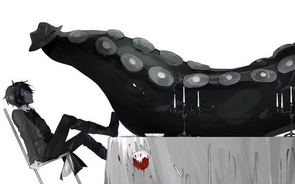 hat tentacle Anime HD Desktop Wallpaper | Background Image