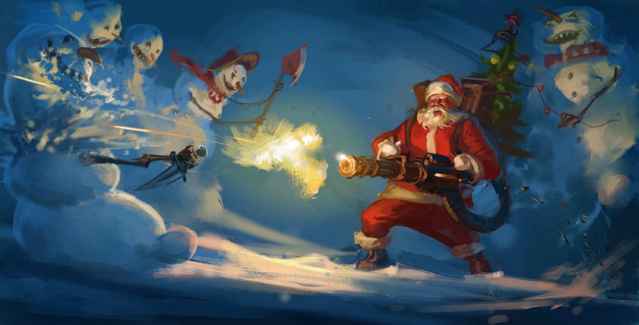 Christmas HD Wallpaper by Anatoly Muschenko