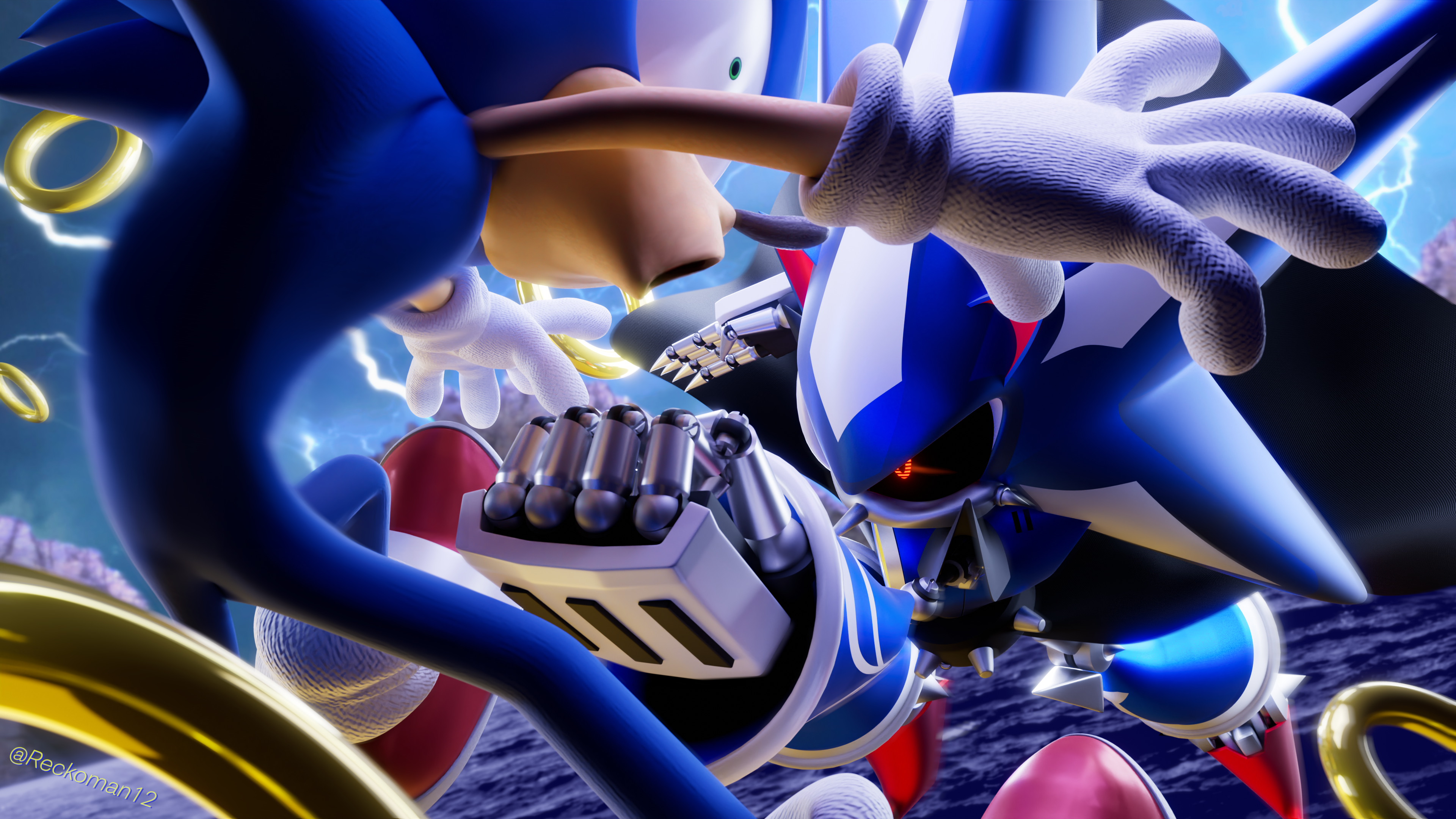 HD metal sonic wallpapers