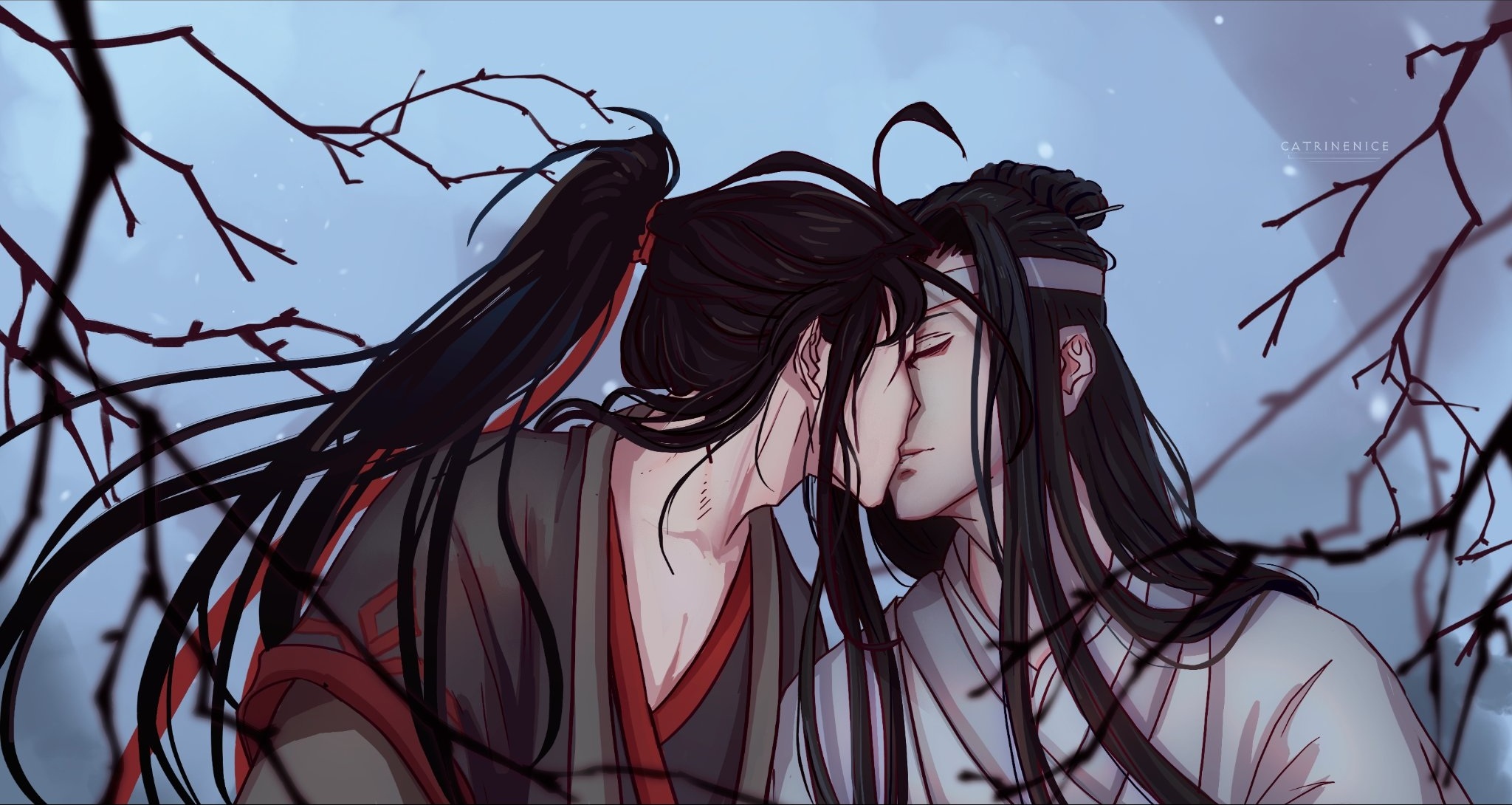 1080P, Anime, Mo Dao Zu Shi, Wei Ying, Lan Zhan HD Wallpaper