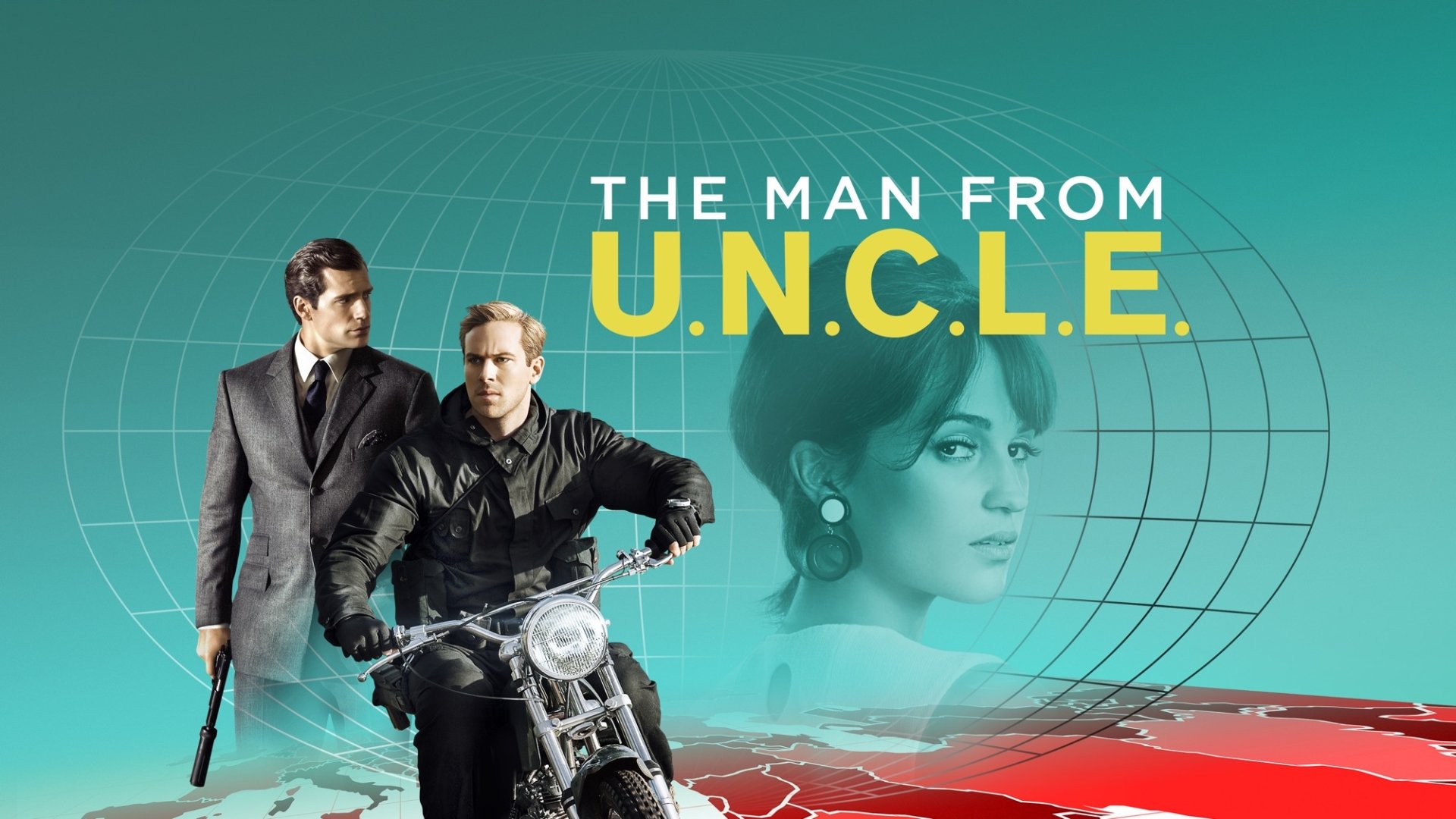 Download Alicia Vikander Henry Cavill Armie Hammer Movie The Man From U.N.C.L.E. HD Wallpaper