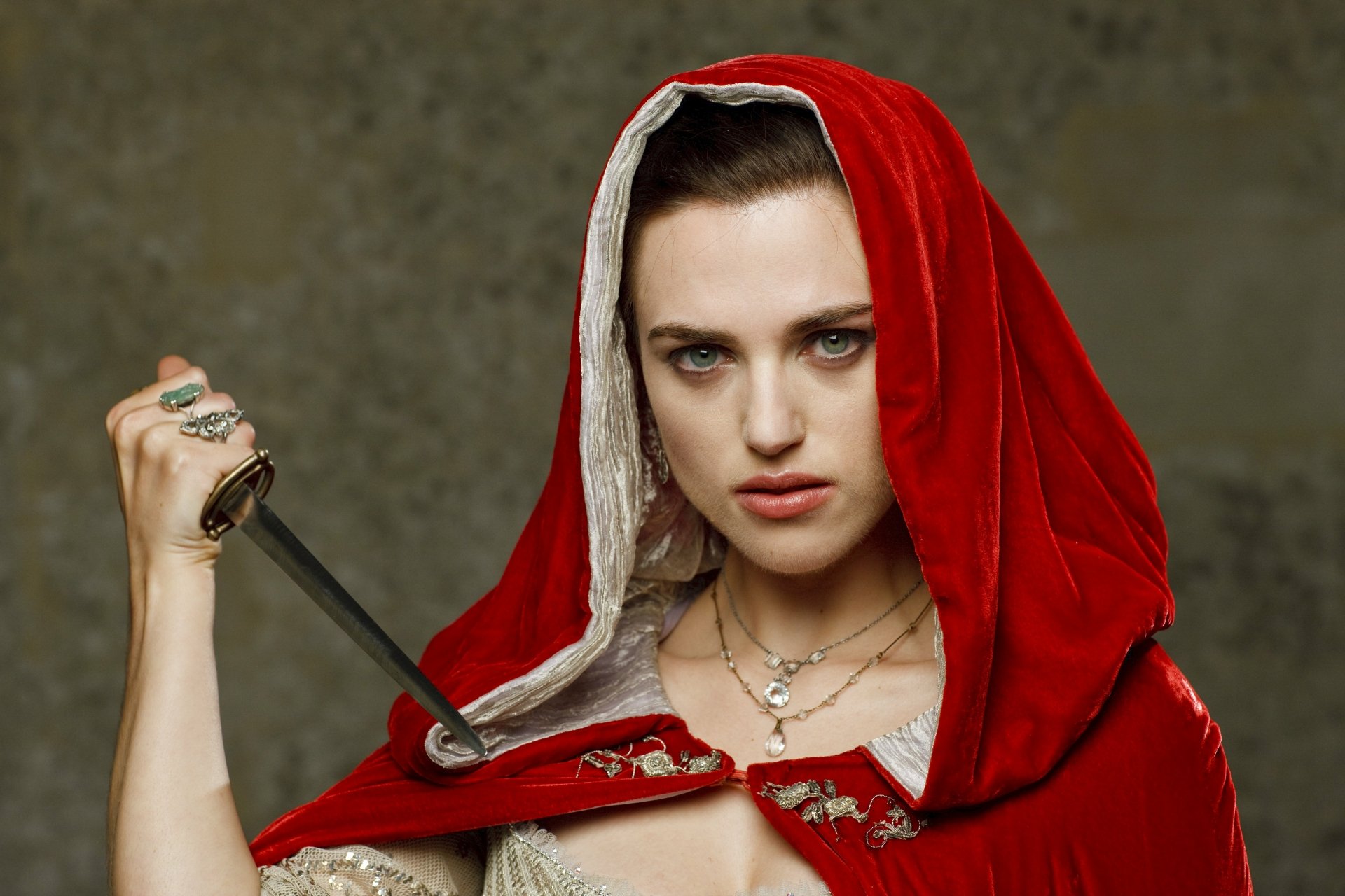 Download Katie McGrath Morgana Pendragon (Merlin) TV Show Merlin (2008) 4k Ultra HD Wallpaper