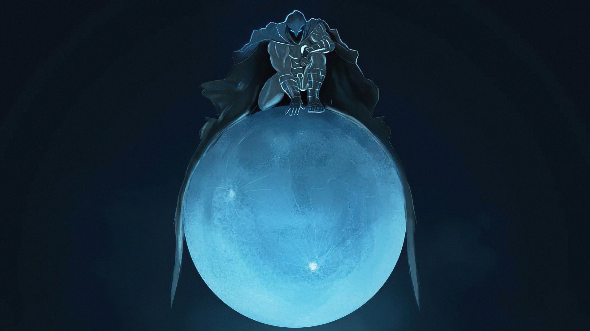 Download Comic Moon Knight 4k Ultra HD Wallpaper by Visualsofazmat1