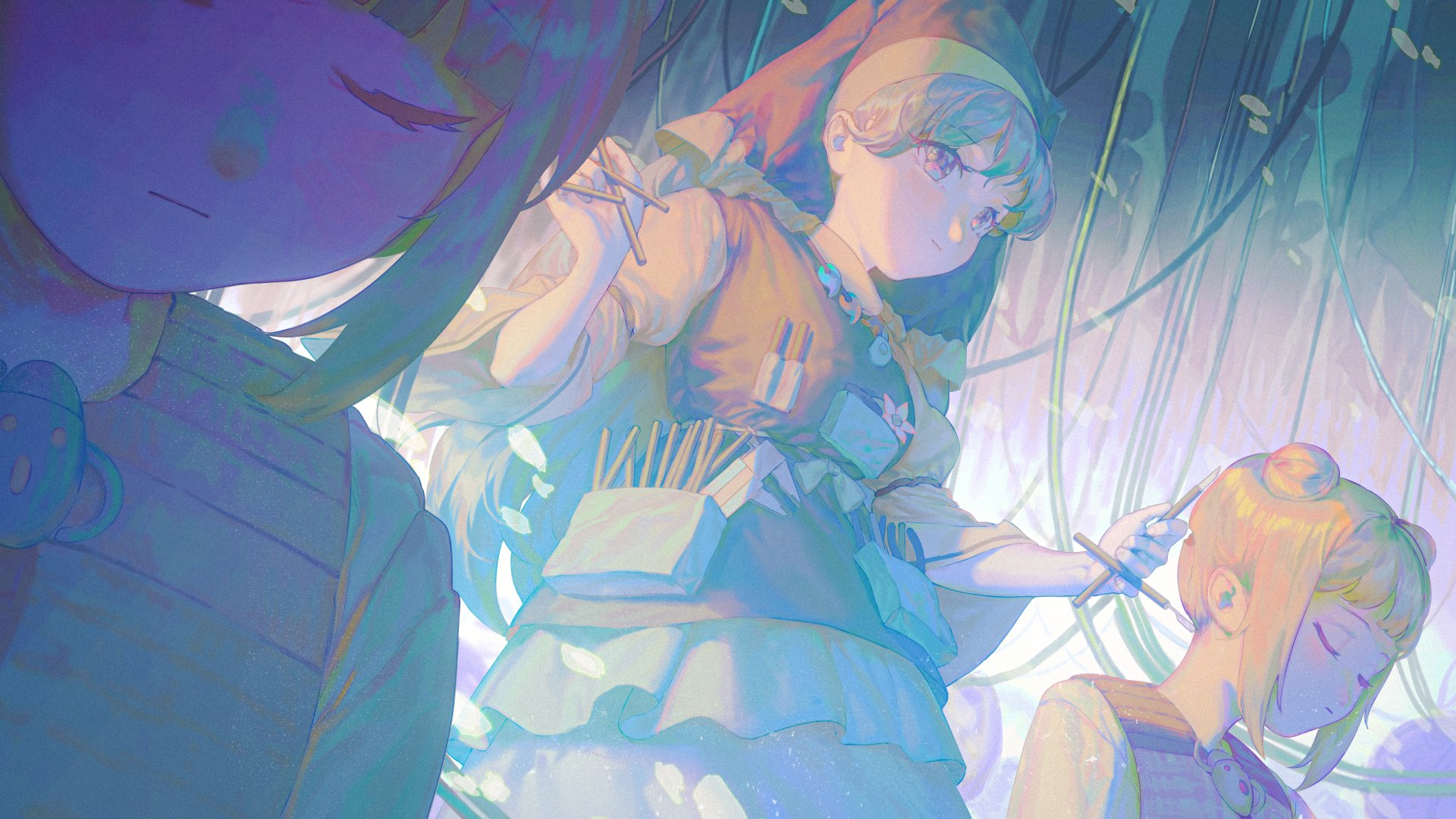 Download Haniyasushin Keiki Mayumi Joutouguu Anime Touhou 4k Ultra HD Wallpaper by 蠢嵐嵐嵐